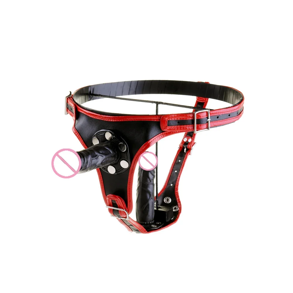 Dildo Women Gay Chastity Belt Strapless Strap On Dildo Harness Lesbian Strapon Sex Toys For Women Men - view 6