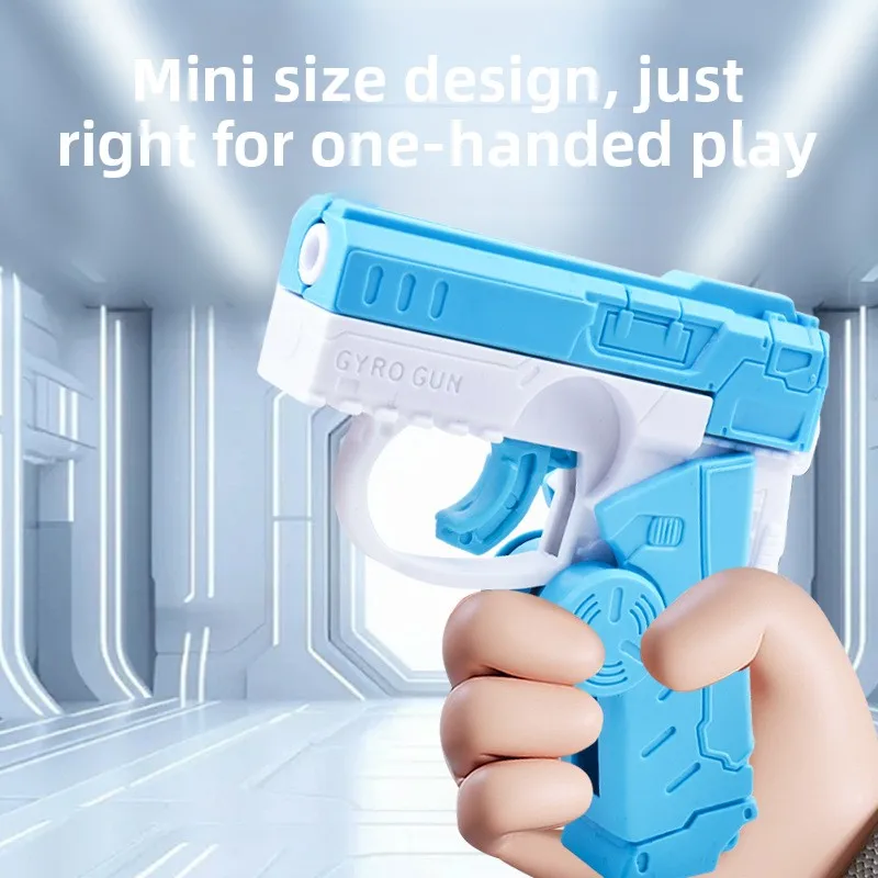 インターネットで有名なストレス解消折りたたみ式回転大根銃、ボルトアクション付き、子供向けフィンガースピナーおもちゃ、ギフトに最適