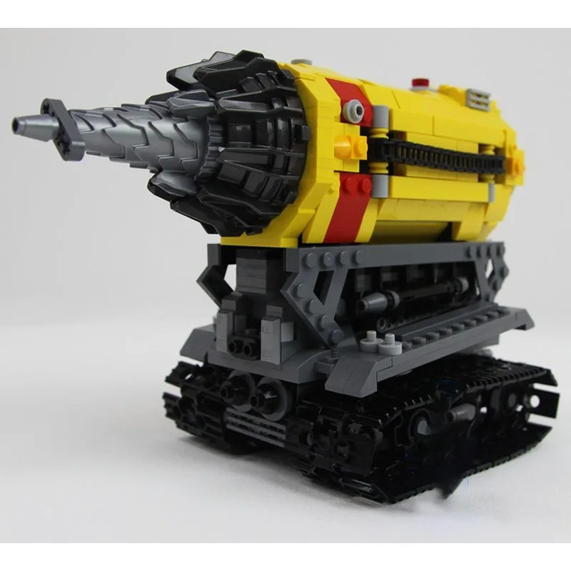 MOC-247087 Military Tank Mechanical Combination MOC Building Block Assembling Tank Collectibles Brick Creativity Bricks 737PCS