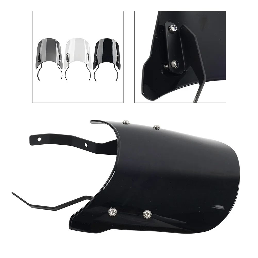 1Pc Motorbike Windshield WindScreen Wind Screen Deflector For Honda Rebel CMX 250 300 500 1100 21-25 CL250 CL300 CL500 23-25