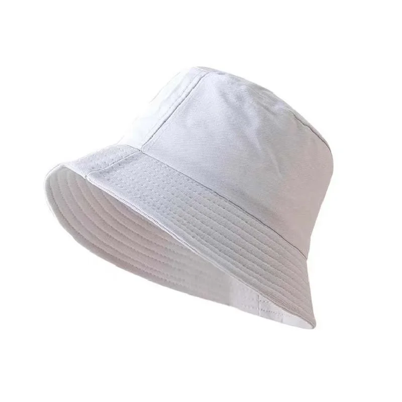

59-62cm Big Size Black Bucket Hat for Men Women Summer UV Protection Cotton High Quality Large Brim Sunscreen Outdoor Sunhat Bob