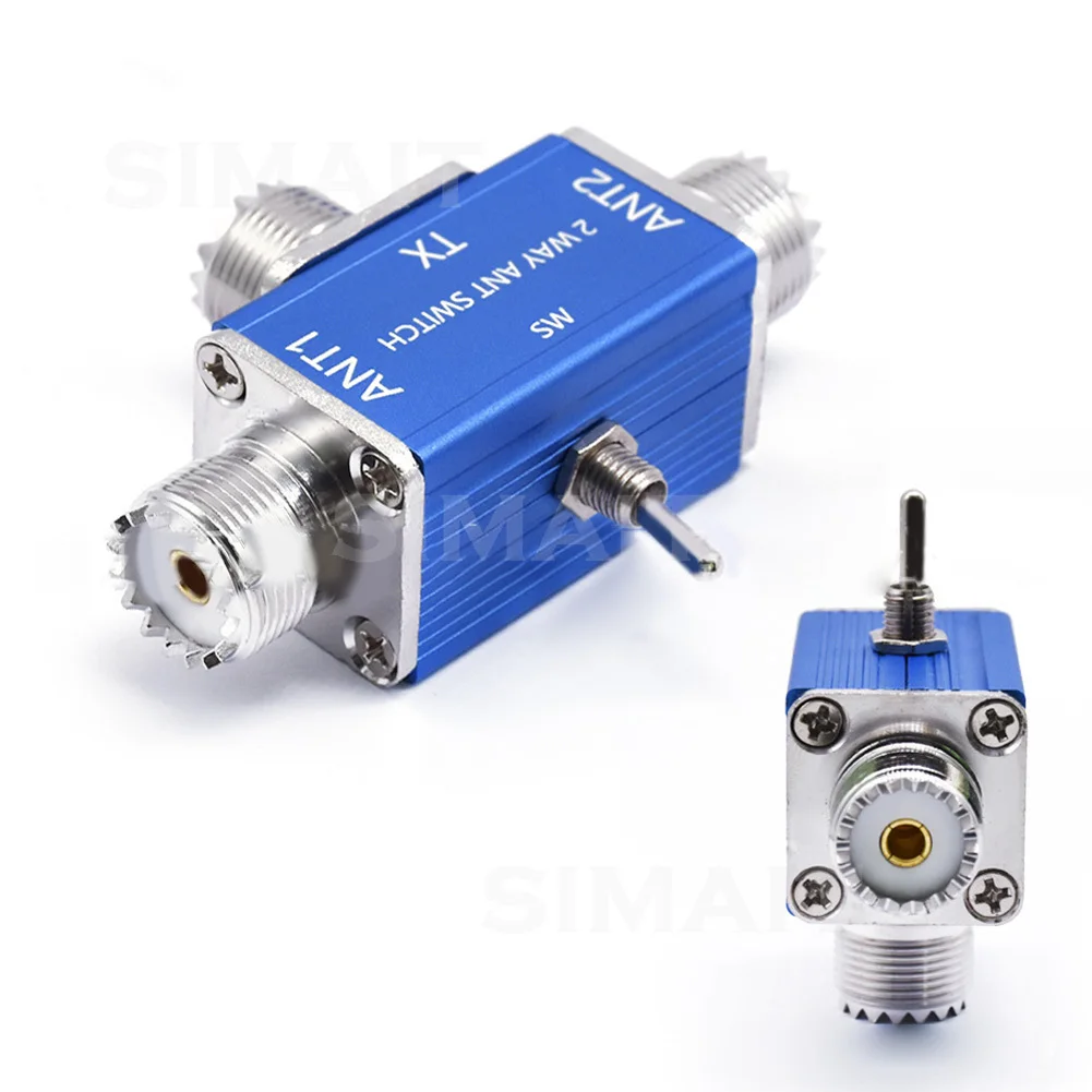 B04C 2-Way Coaxial Antenna Switch for CB/HAM Radio | 100W 1-30MHz Signal Receiver Accessory