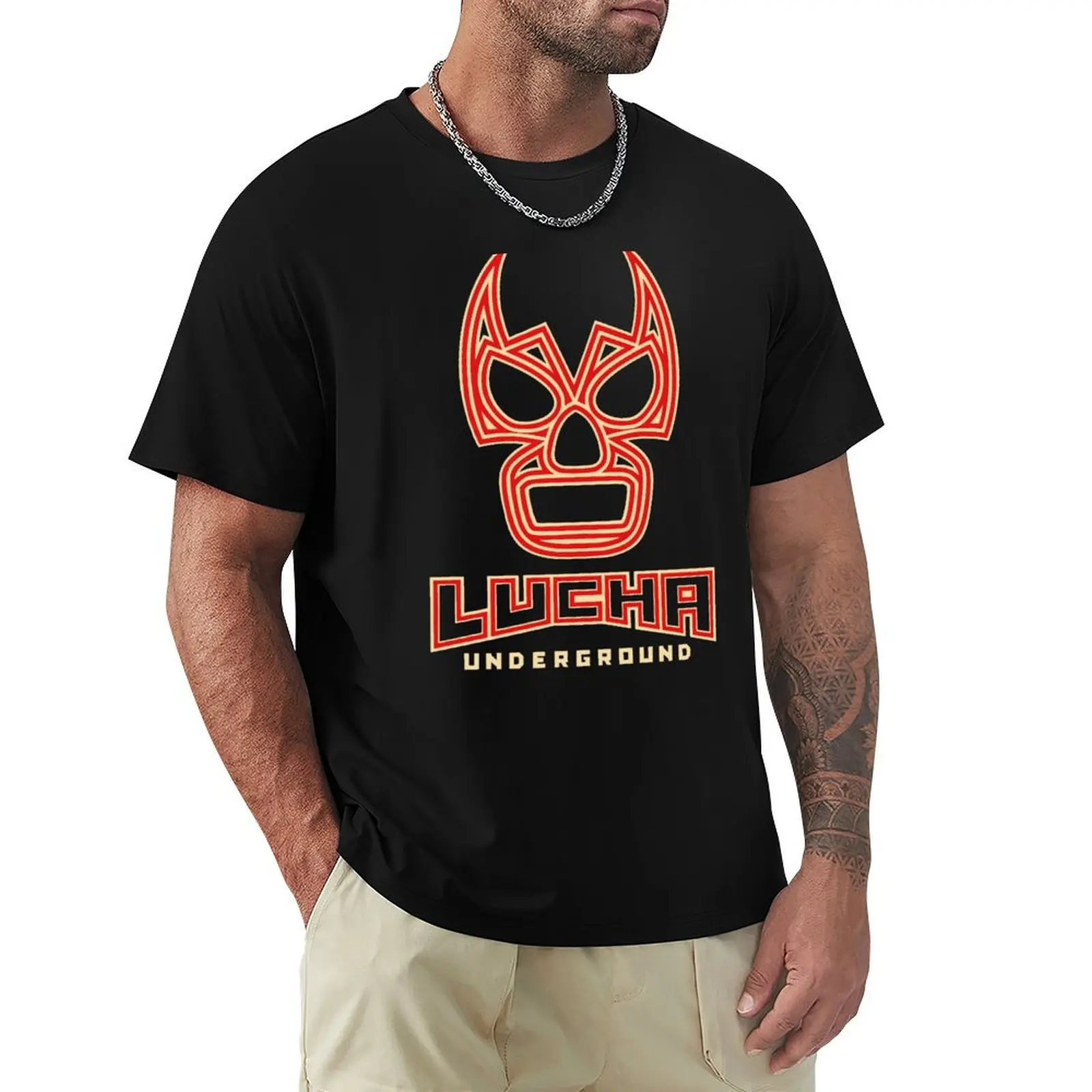 

Футболка Lucha Underground Mascara, футболки на заказ, футболки для мужчин