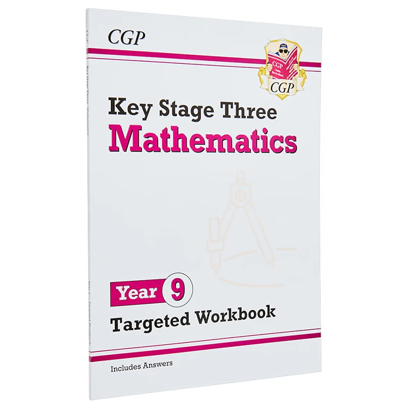 KS3 Maths Year 9 Targeted Workbook With Answers CGP Books Coordination Group Publications 9781789083187 Book