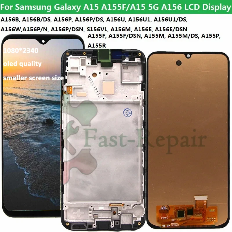 استبدال شاشة LCD لجهاز Samsung Galaxy A15 5G بمواصفات A156E: دليل شامل للمستخدمين