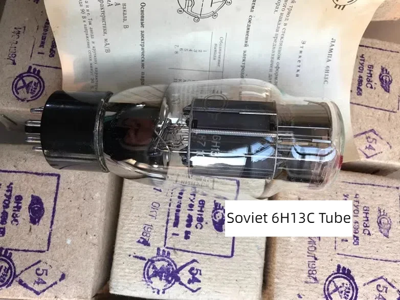 GHXAMP Original pour soviétique 6H13C amplificateur Tube mise à niveau Auido 6N13P 6N5P 6H5C 6080 6AS7 1 pièce