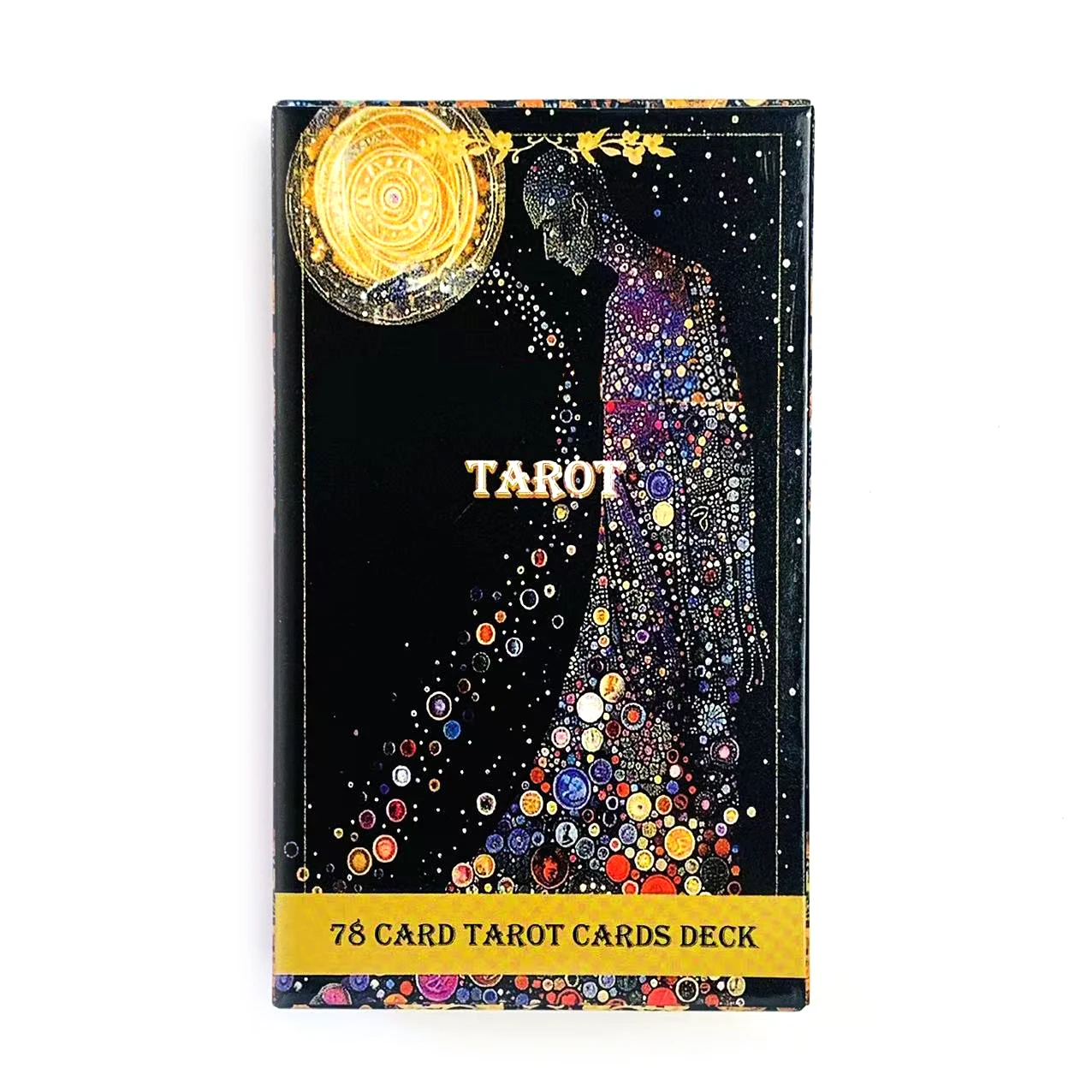 New Tarot Deck A 78pcs Vibrant Illustrations Tarot Cards Predictive Divination Cards Board Game, Family Party Card Game & Party