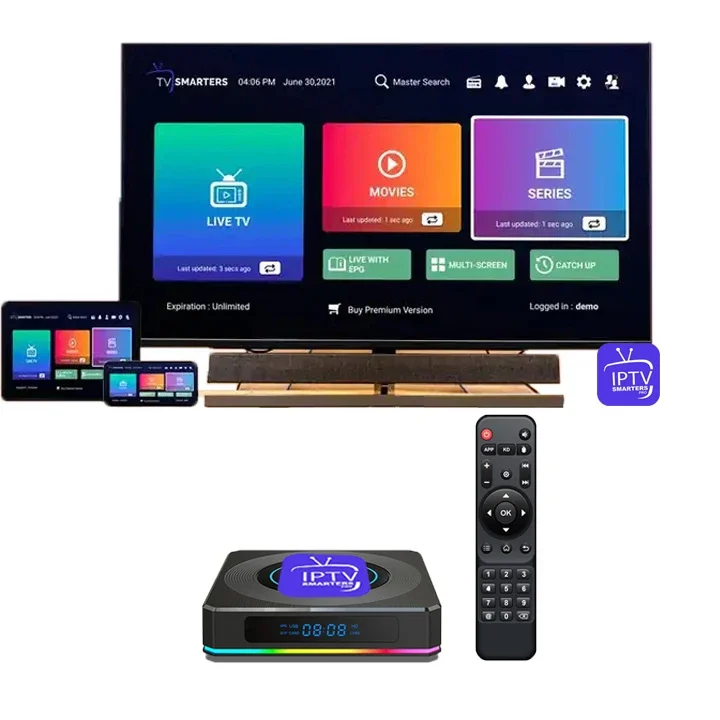 

Strong 4K OTT Platinum Best Stable TV Box Smart TV Set Top Box