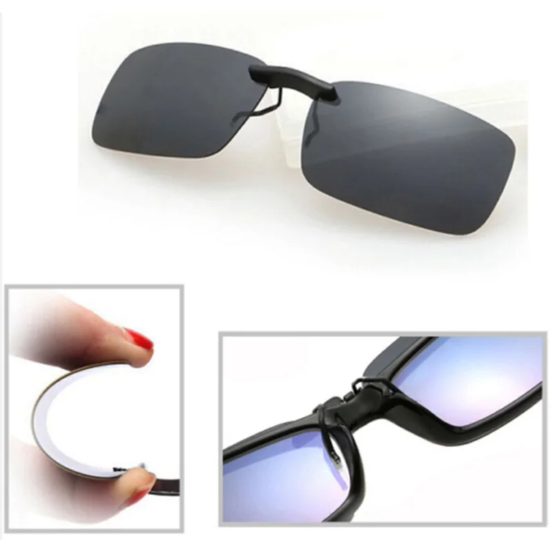 Sunglasses Polarized Clip On Driving Glasses Sunglasses Day Vision UV400 Lens Night Vision Fishing Night Vision Glasses Clip