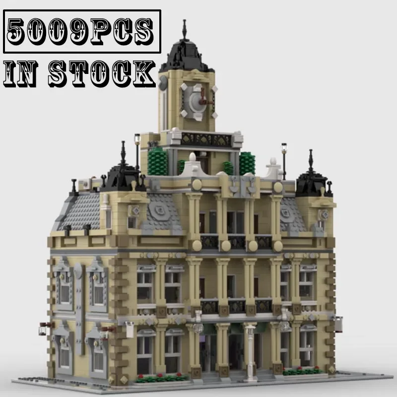 

In Stock New The Courthouse City StreetView Modular Building Blocks Bricks Toy Birthday Christmas Toy Kid Gift Compatible