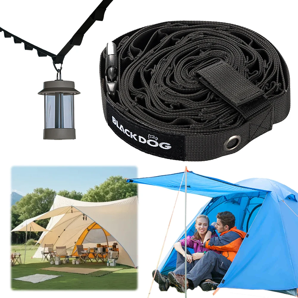 في الهواء الطلق المظلة اسهم متعددة الأغراض المحمولة التخييم الحبل قابل للتعديل خيمة المظلة كوب مصباح شماعات خيمة الملحقات