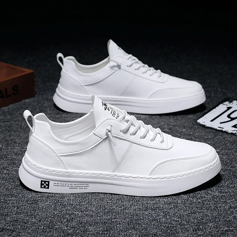 Men\'s Casual Canvas Shoes Boy Comfort Sneakers Runway Shoes Man Sneakers Tooling Walking Man  2023New White casual men\'s shoes