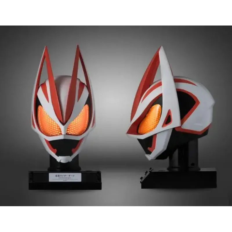 Bandai-figura de acción de Kamen Rider para niños, modelo de estatua luminosa, decoración de Anime, juguetes originales, regalo para niños