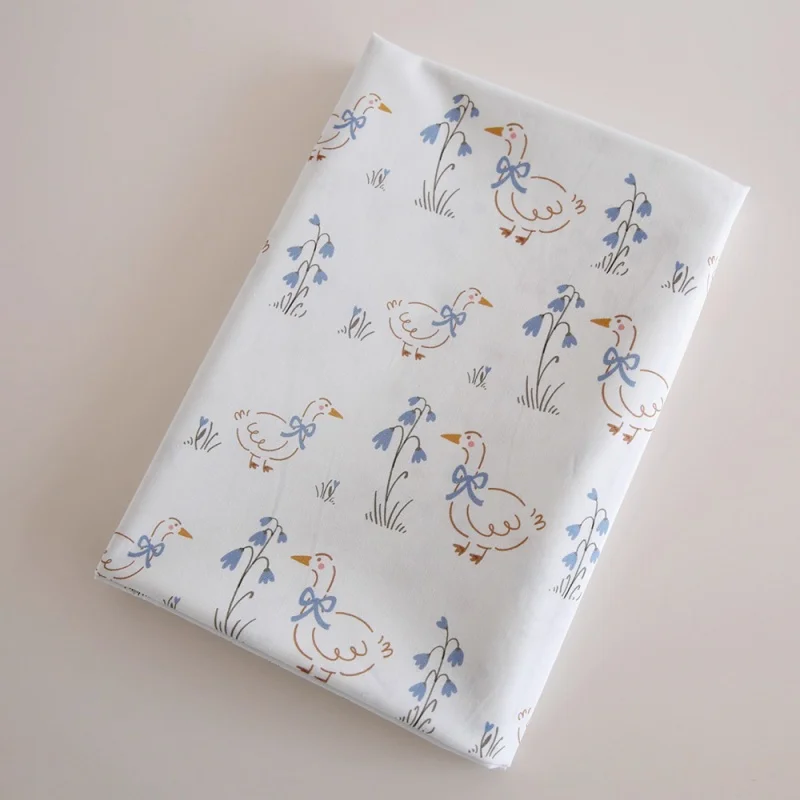 

Large pure cotton printed poplin fabric for skirts, dresses, halter tops, blouses, DIY handmade fabric
