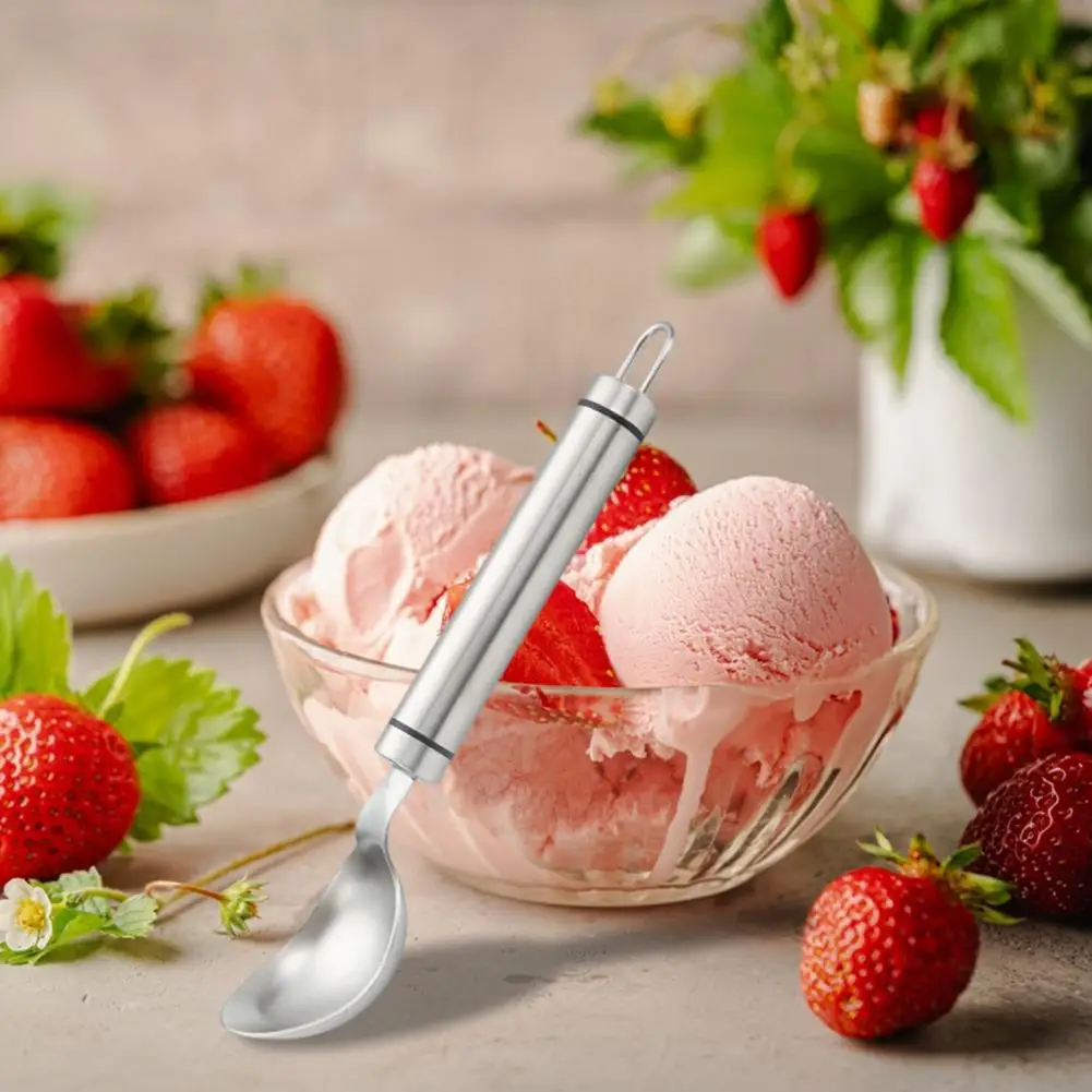 Ice Cream Scoop Stainless Steel Comfortable Grip Ergonomic Design Scoop Dessert Lover Tool Dessert Moments Utensil