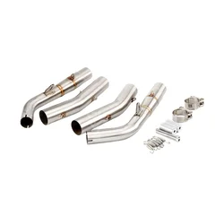 Voor Honda Varadero 1000 1999 tot 2014 XL 1000 V XL1000V XL1000 Escape Slip-on Motorfiets Uitlaat Mid link Pijp 51 MM