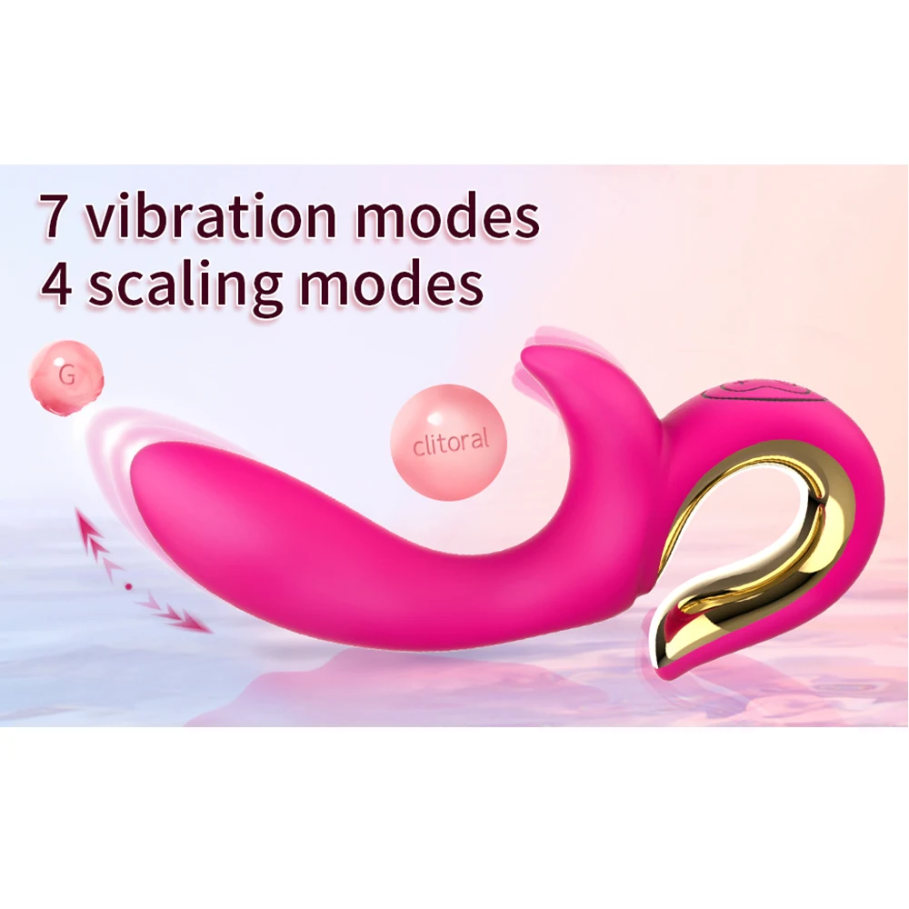 Powerful Thrusting Vibrator Female Clitoris Stimulator G Spot Dildo Massager Adult Goods Vibro Masturbator Sex Toys for Women