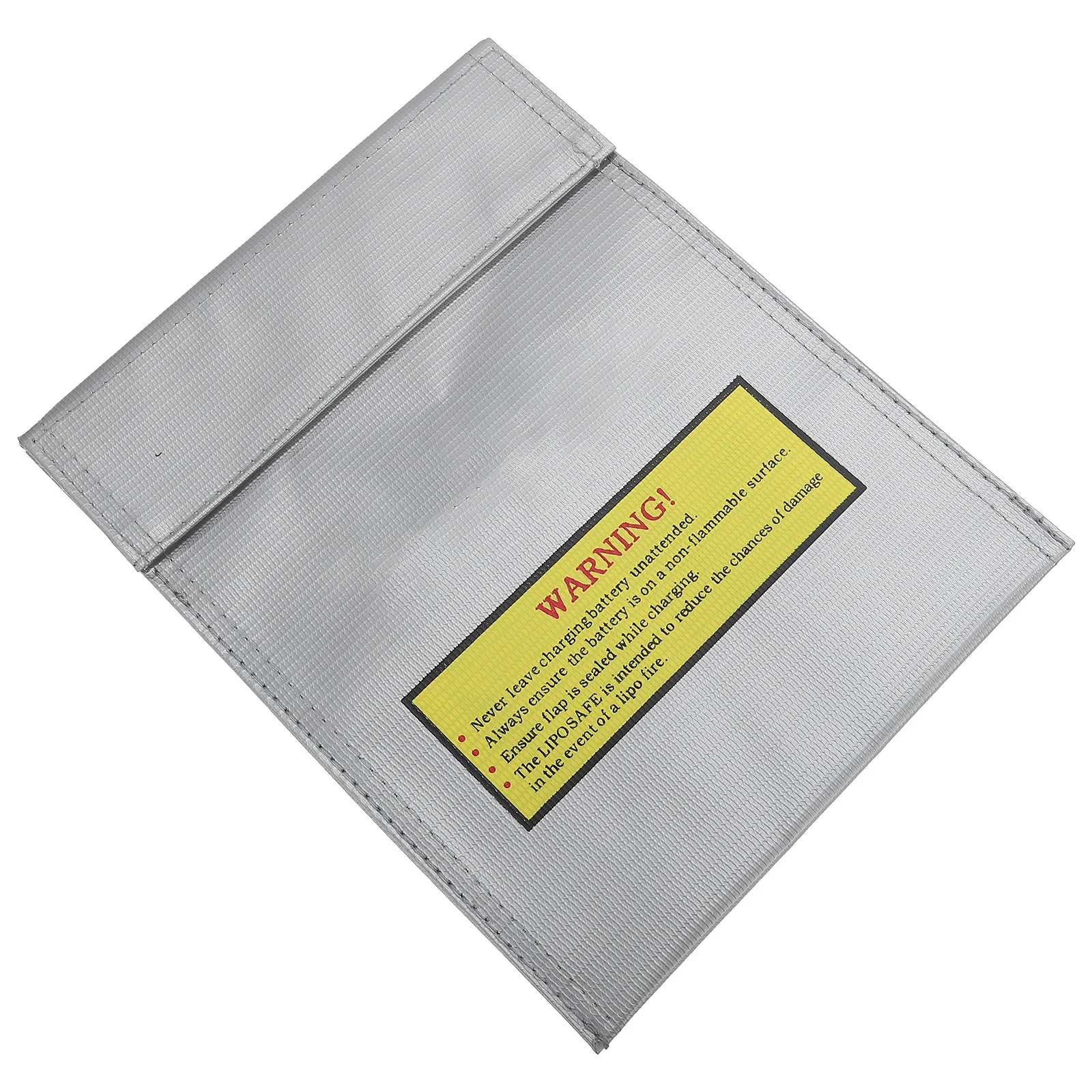 

Fireproof Pouch Silver Home Portable Protective Bag for Workshop Safety Lightweight Explosion Proof Storage Solution
