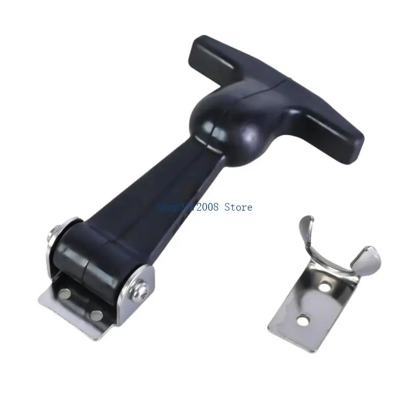  Elastic Steel Rubber Latches T Handle Vibration Absorption Closures Upgrades for Vibration Absorption In Automotive Use