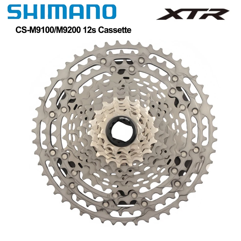 

Shimano XTR M9200 M9100 Cassette 12 Speed MS 9-45T/10-45T/10-51T For Mountain Bike Bicycle Accessories MTB Original Cassette