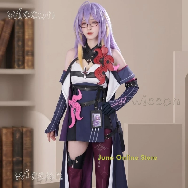 

Neverness To Everness Fadia - Two Dimensional Anime Game Character Outfit for Women, Halloween Party Costume