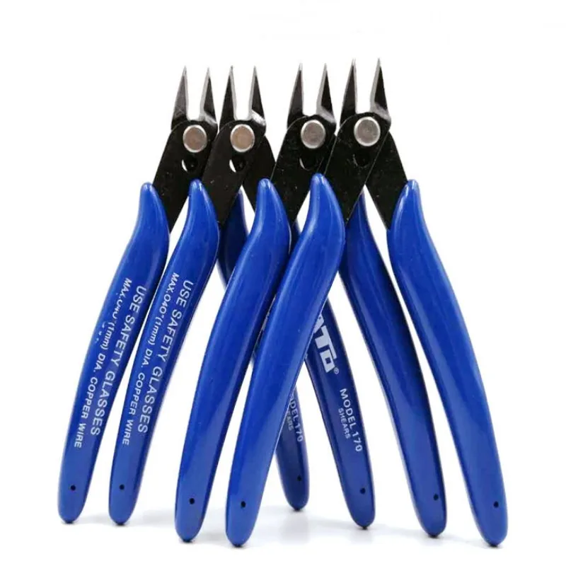 

1/4/8pcs Universal Diagonal Pliers Carbon Steel Pliers DIY Electronic Wire Cable Cutters Side Cutting Nipper Pliers Hand Tools