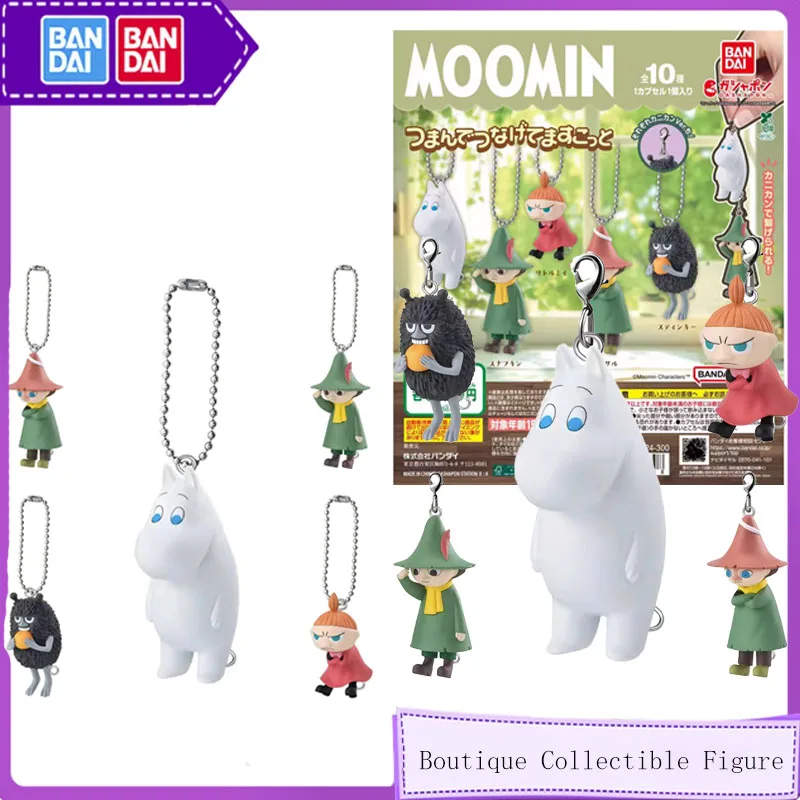 ของเล่นโมเดลสะสม แบนได กาชาปอง มูมิน อนิเมะ สำหรับเด็ก ของขวัญ ฟิกเกอร์ แอคชั่น ตกแต่งโต๊ะทำงาน