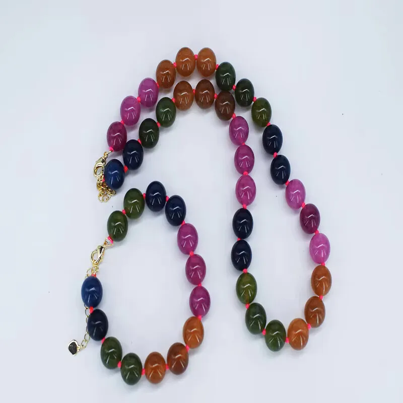 

Набор нефритовых разноцветных бусин 10/12мм 14/16/18 20мм круглый браслет-колье 48см оптовая продажа бусины природа FPPJ