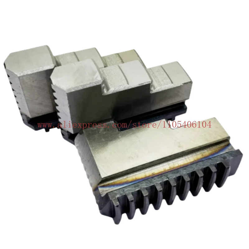 1PCS chuck three-jaw soft jaw K11-160 200 250 320 400 lathe forward and reverse soft