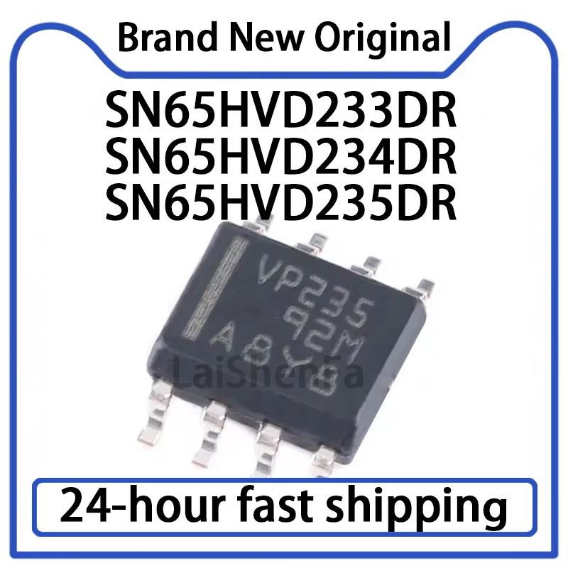 1PCS SN65HVD233DR SN65HVD234DR SN65HVD235DR Package SOIC-8 CAN Transceiver Chip Original Stock