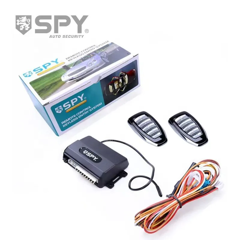 PKE keyless entry one-way car anti-theft device with automatic locking and unlocking, universal vibration alarm