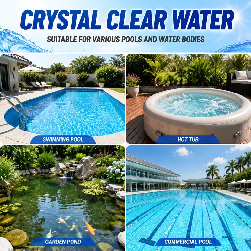 Pool Water Clarifier Flocculan - Spa&Wellness Earth City Шелепиха review and price