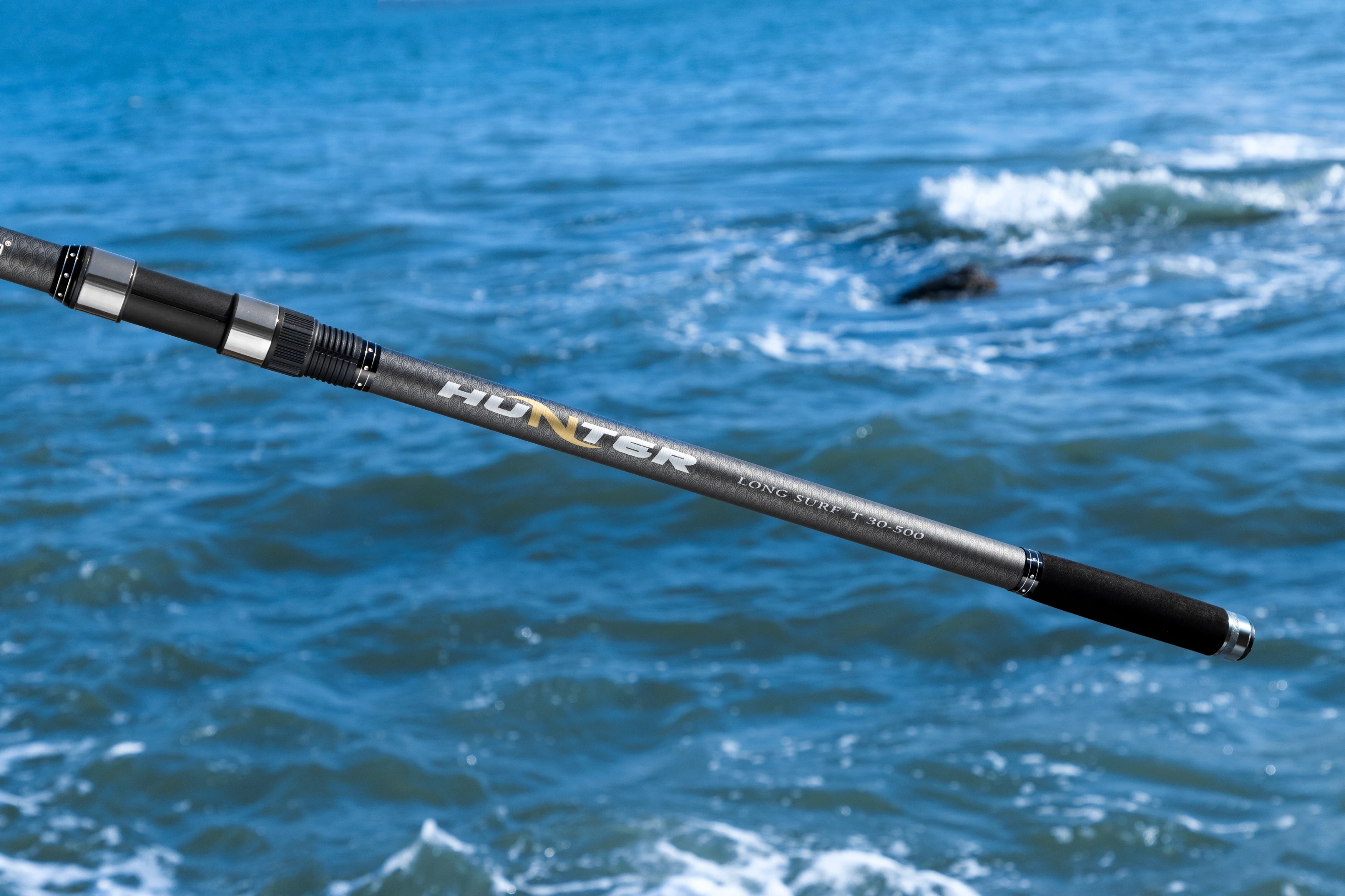 BUDEFO Teleskop-Surf-Spinnrute aus Carbon, Karpfen-Reiserute 4,5/5,0/6,0m, Wurfgewicht 80-150g, Surfcasting-Rute – Detail 6