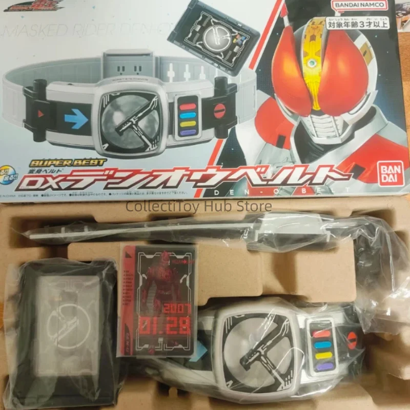 

Bandai Kamen Rider Den O DX Transformation Belt Super Best New Reissue Henshin Driver With Collectible Rider Cards For Adult