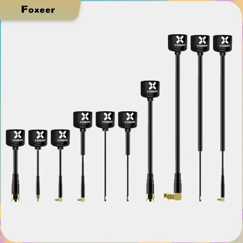 2PCS Foxeer Lollipop V4 Antenna Omni 5.7G 2.6DBI Antenna RHCP LHCP SMA MMCX Right Straight RHCP UFL Super Mini for RC FPV Drone