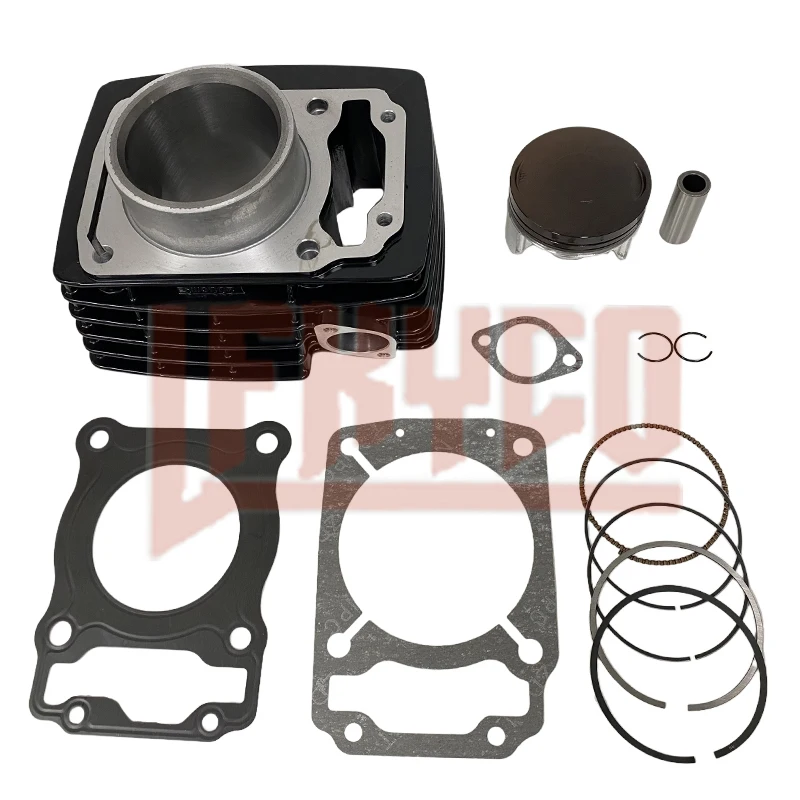 

Motorcycle Accessories Engine Parts 67mm Cylinder Kit Set Motor for Italika V200 V 200 2018-2024 E03010068 Motoblock Replacement