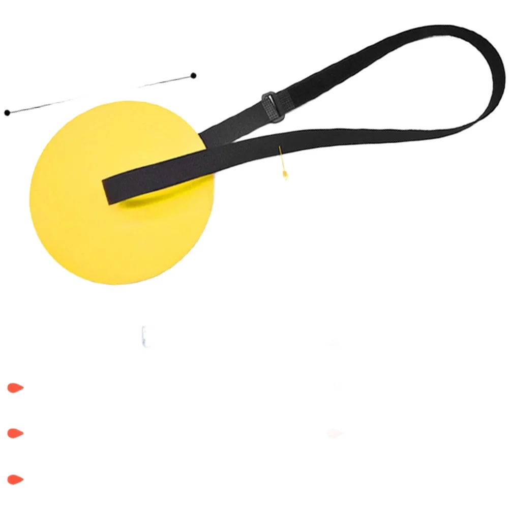Portable Training Aid for Soccer Players Adjustable Hanging Target with Strap for Goalpost or Fence Mounting Multiple Colors