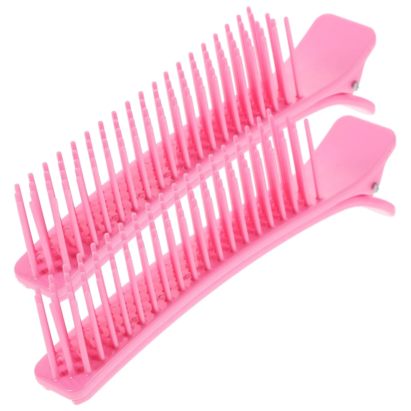 

Prong Hair Clip Rollers for Women Sectional Pink Styling Accessories Child Girls