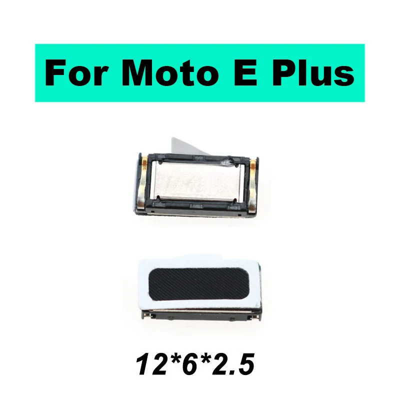 Chenghaoran 2 Stuks Oor Oortelefoon Luidspreker Voor Motorola Moto Z Play Force Z 2 M E E4 E5 E6 Plus Power Oor Luidspreker Geluid Oortelefoon