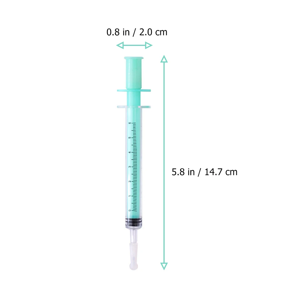 

12Pcs Black Gel Ink Syringe Ballpoint Pen Writing Supplies Journals Doodling Party Favor Gel Pen Syringe Pens Ballpoint Pens