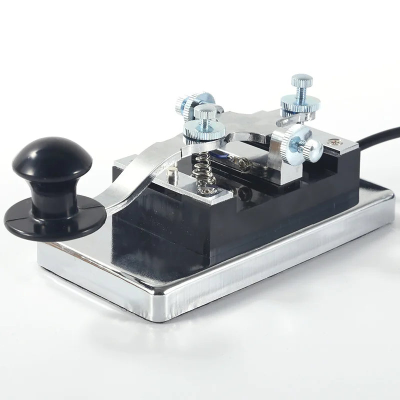 Changshu K4 heavy-duty key CW short-wave key, Morse code key, military key 6.5mm plug