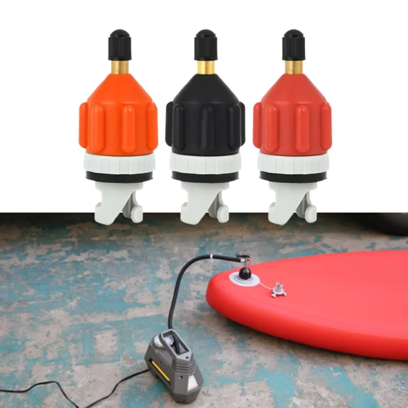 1 Stück Elektrischer Pumpenadapter für Kajak und Paddleboard, Luftventil für Schlauchboote, Luftdüse, Kajak-Luftventil-Konvertierungskopf