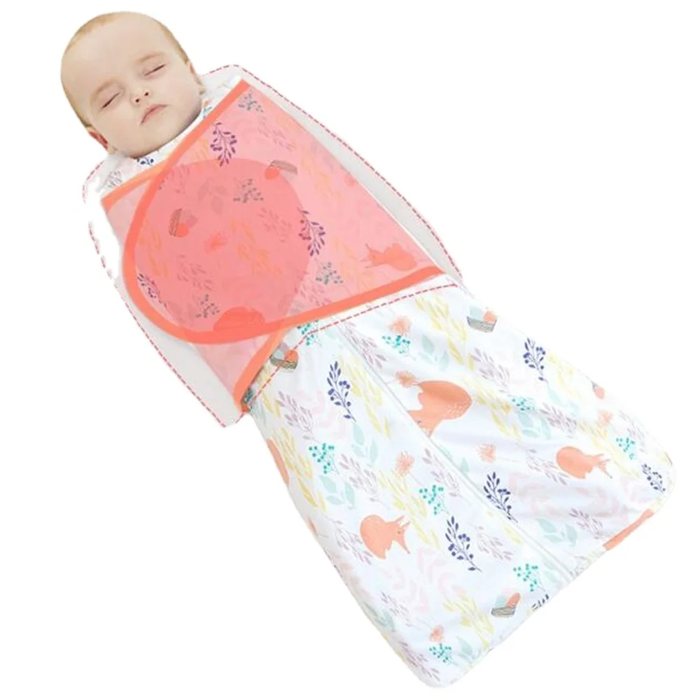 Baby Swaddle Clothing Sleepsack Envelope Sleeping Bag Infant Bedding Feeding Blankets Breathable Wrap for 0-6 Months