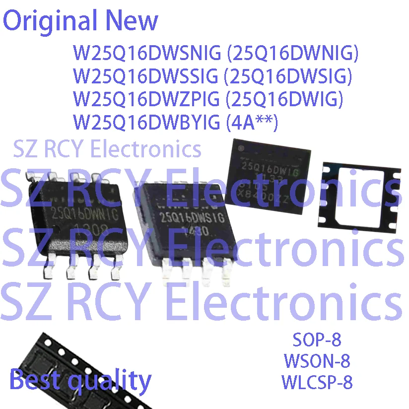 (5-50 Pcs) W25Q16Dw…