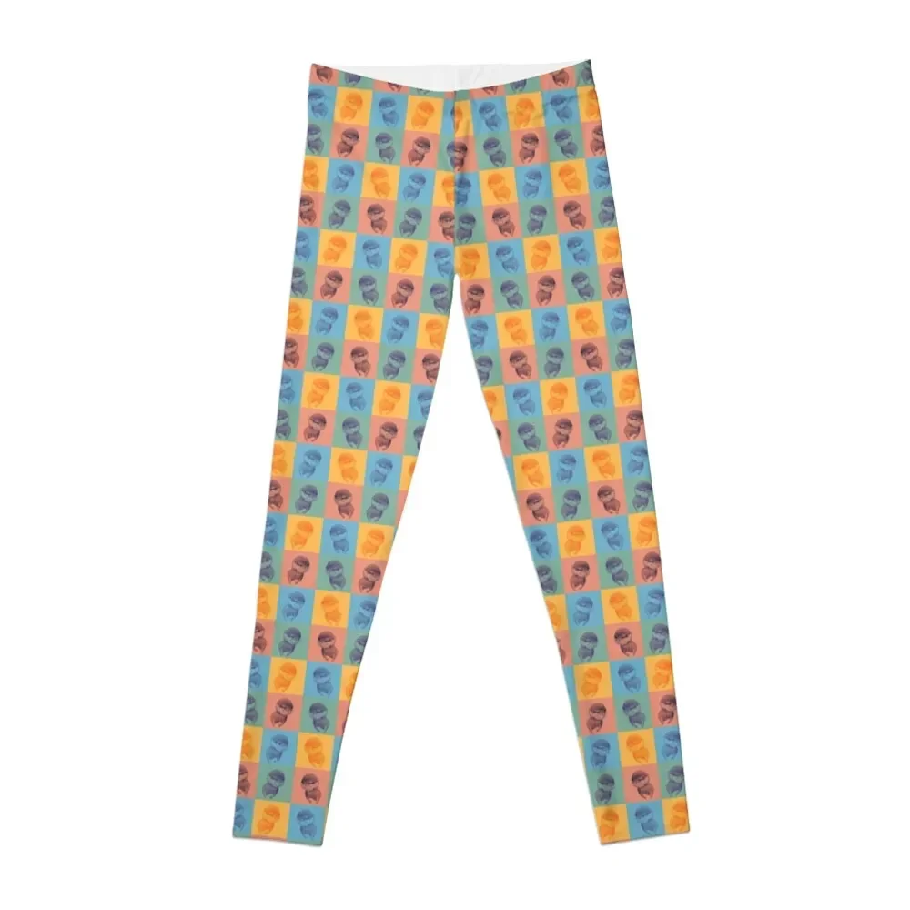 

Warhol Style Baby Otter Print Leggings Women sports Women's tights Pants sport Womens Leggings