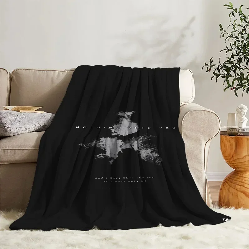 Plush Hairy Custom Fleece Throw Blanket  Twenty One Pilots Bedroom Decoration Decorative Sofa Blankets for Bed Boho Home Decor