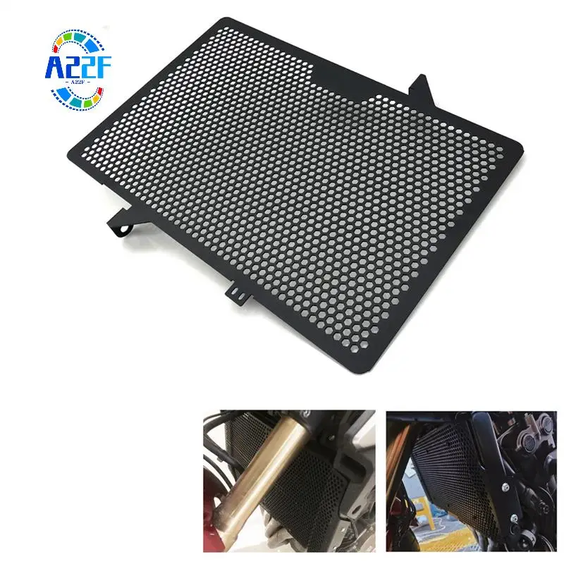 

A22F-Motorcycle Radiator Guard Grille Cover Grill Mesh Accessories Parts Component For Honda CB650R CB650F CBR650R 2014-2019