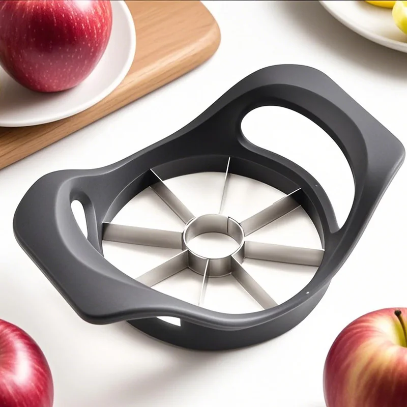 Easy-to-Use Apple Corer Slicer: 15.5cm Multi-Petal Cutter with Sharp Stainless Steel Blades - view 3