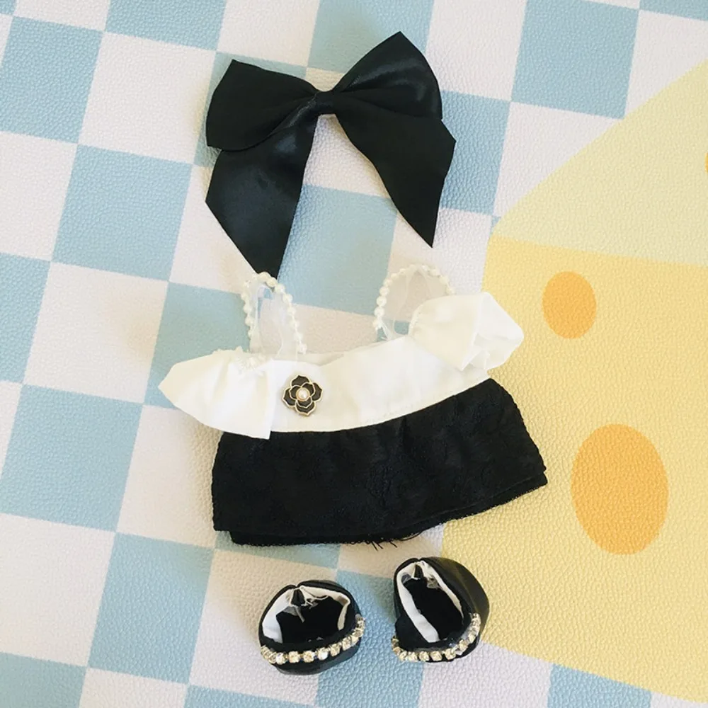 الكرتون 20 سنتيمتر القطن دمية ملابس دمى BJD OB11 السراويل قميص دمى اكسسوارات يدوية الصنع دمية فستان لعبة