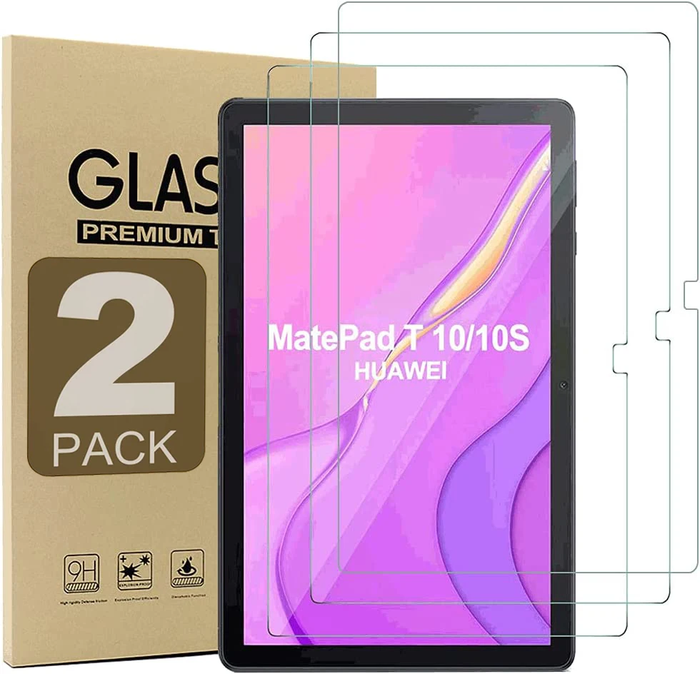 2pcs Screen Protector Tempered Glass For Huawei MatePad T10 T 10s 10.1'' AGRK-L09  AGS3-L09 HD Clear Anti Scratch Tablet Film